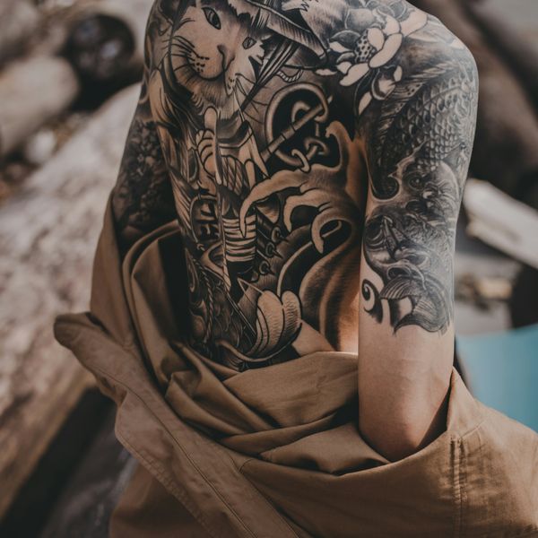 Flash sheet traditional tattoos